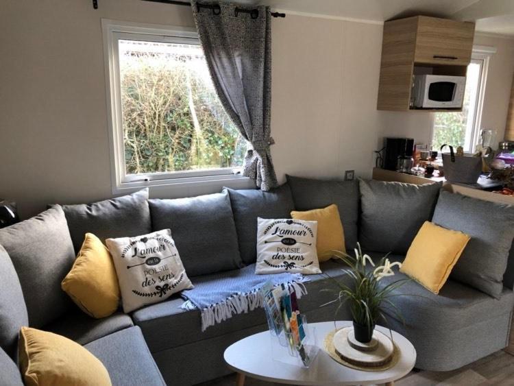 Mobil home neuf 6/8 pers Biville-sur-Mer Exterior foto