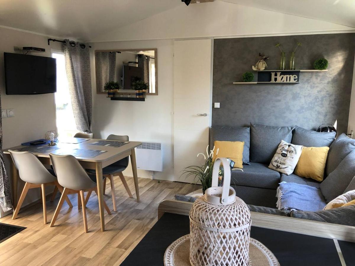 Mobil home neuf 6/8 pers Biville-sur-Mer Exterior foto